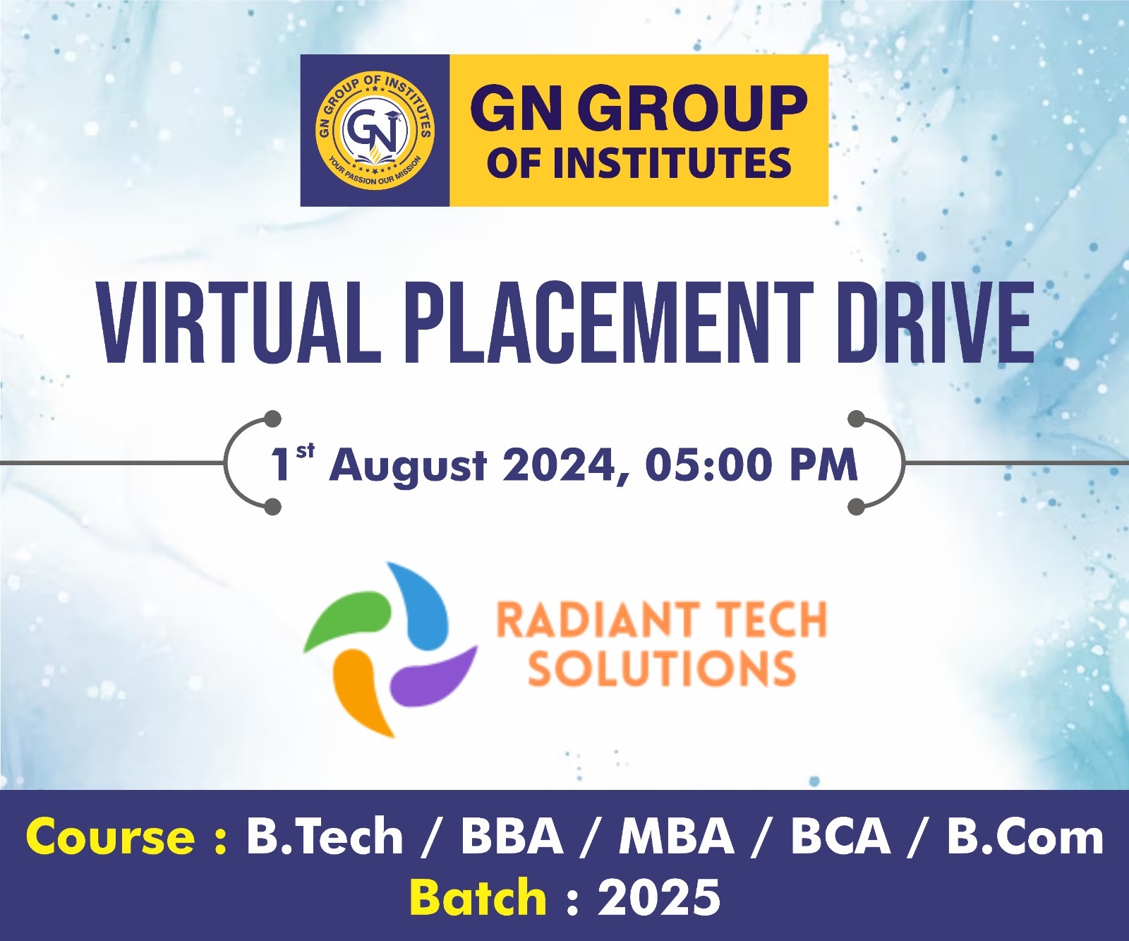 Campus Drive - GNIT Greater Noida